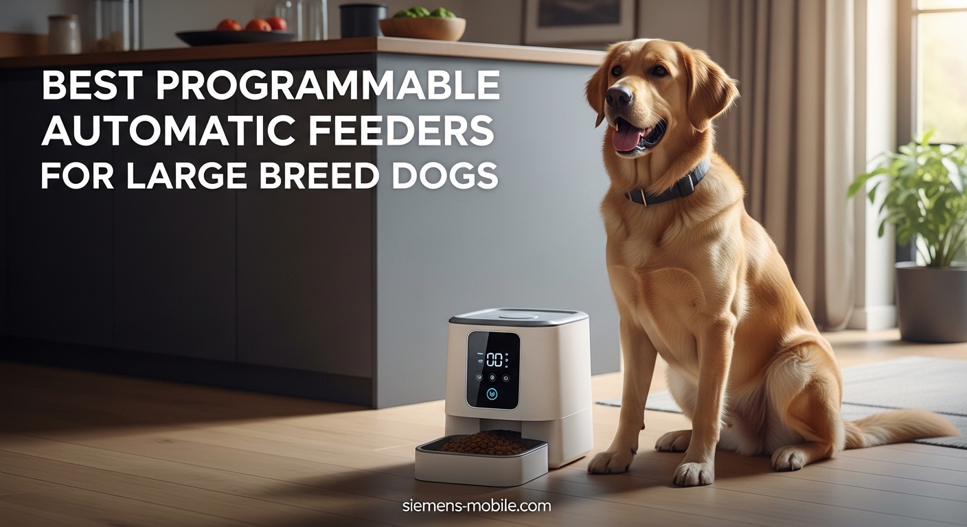 Best Programmable Automatic Feeders for Large-Breed Dogs
