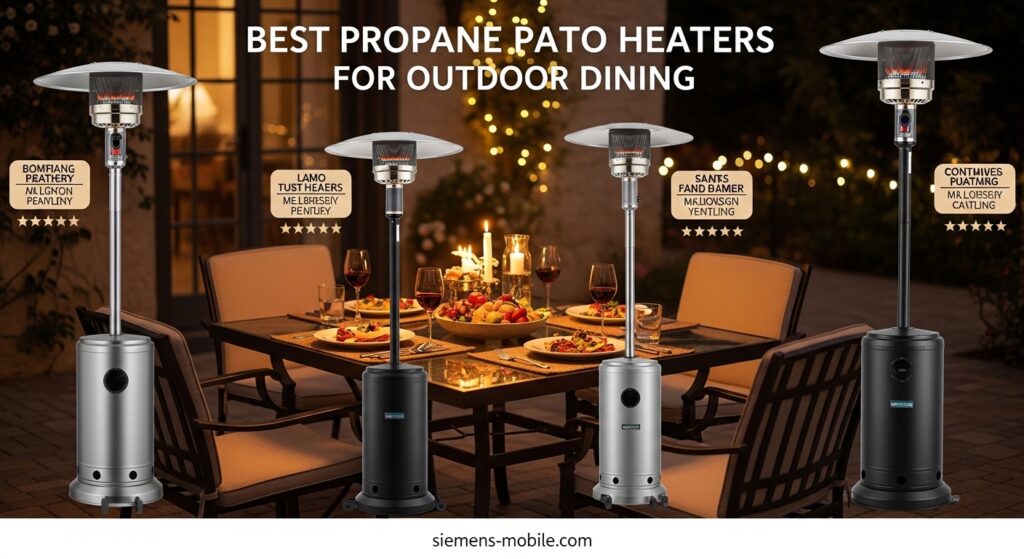 Best Propane Patio Heaters for Outdoor Dining