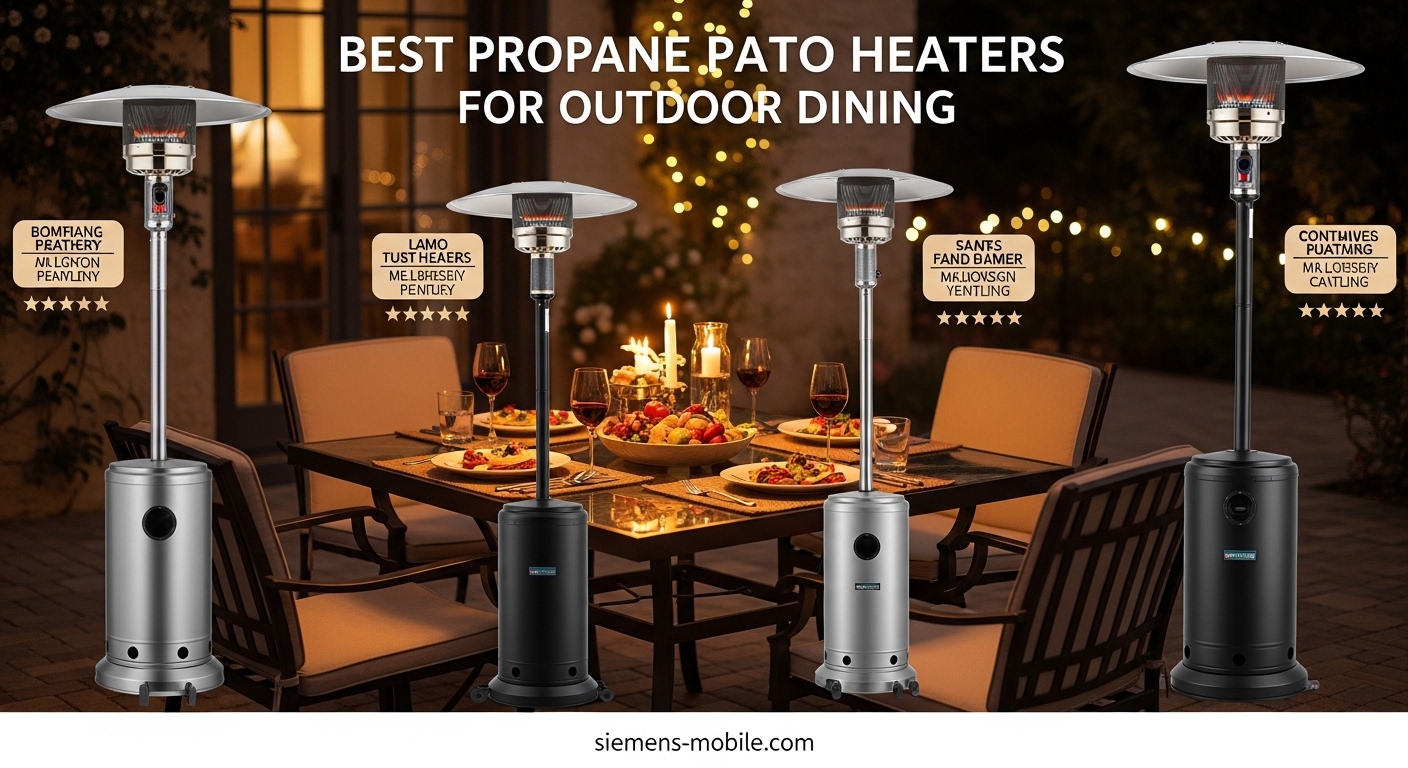 Best Propane Patio Heaters for Outdoor Dining