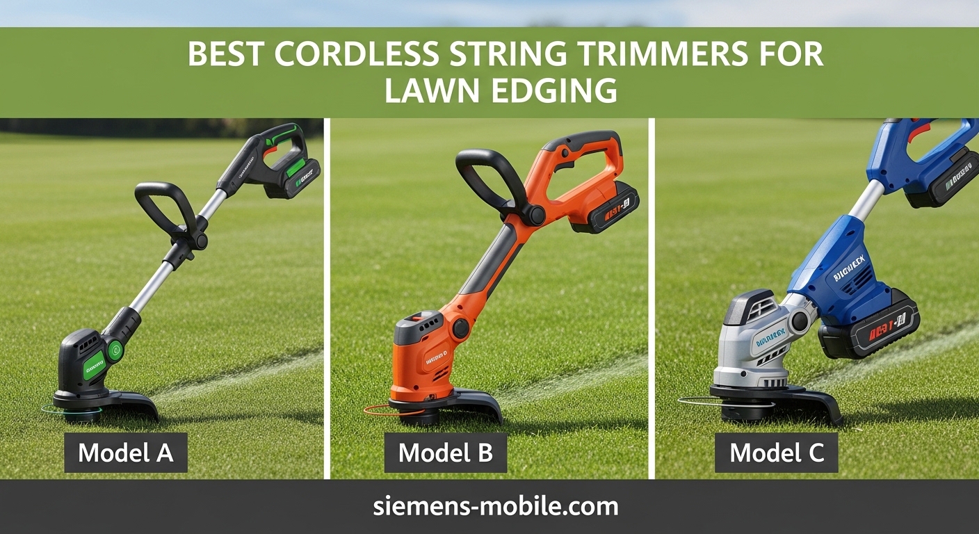 Best Cordless String Trimmers for Lawn Edging