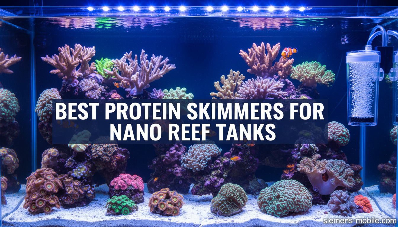 Best Protein Skimmers for Nano Reef Tanks