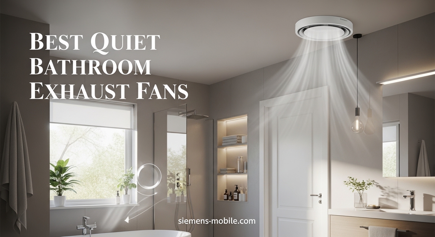 Best Quiet Bathroom Exhaust Fans
