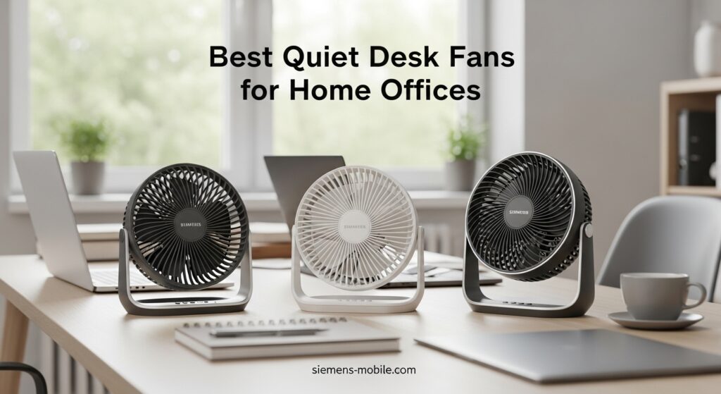 Best Quiet Desk Fans for Home Offices