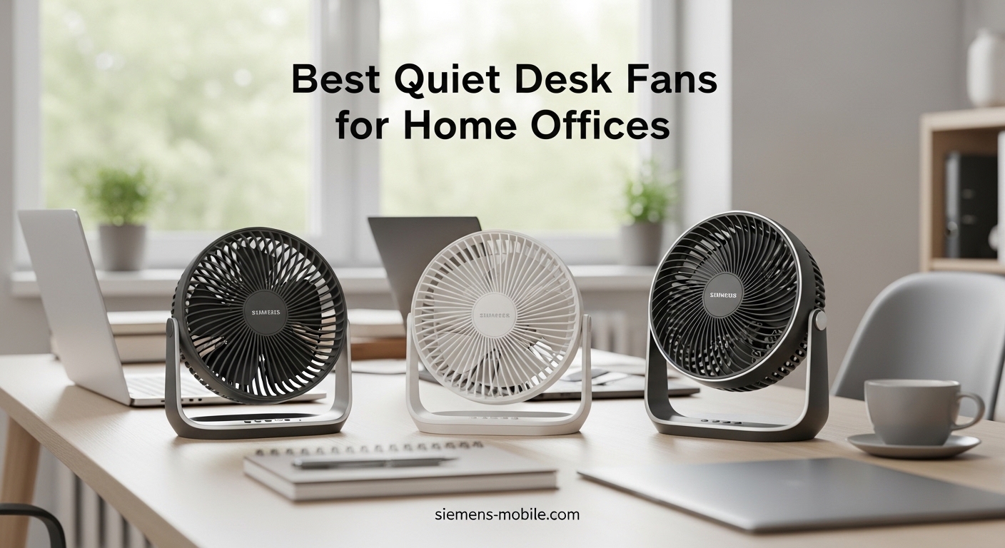 Best Quiet Desk Fans for Home Offices
