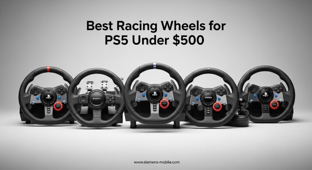 Best Racing Wheels for PS5 Under $500