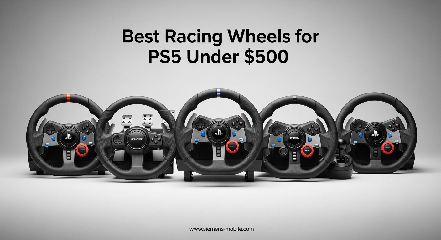 Best Racing Wheels for PS5 Under $500