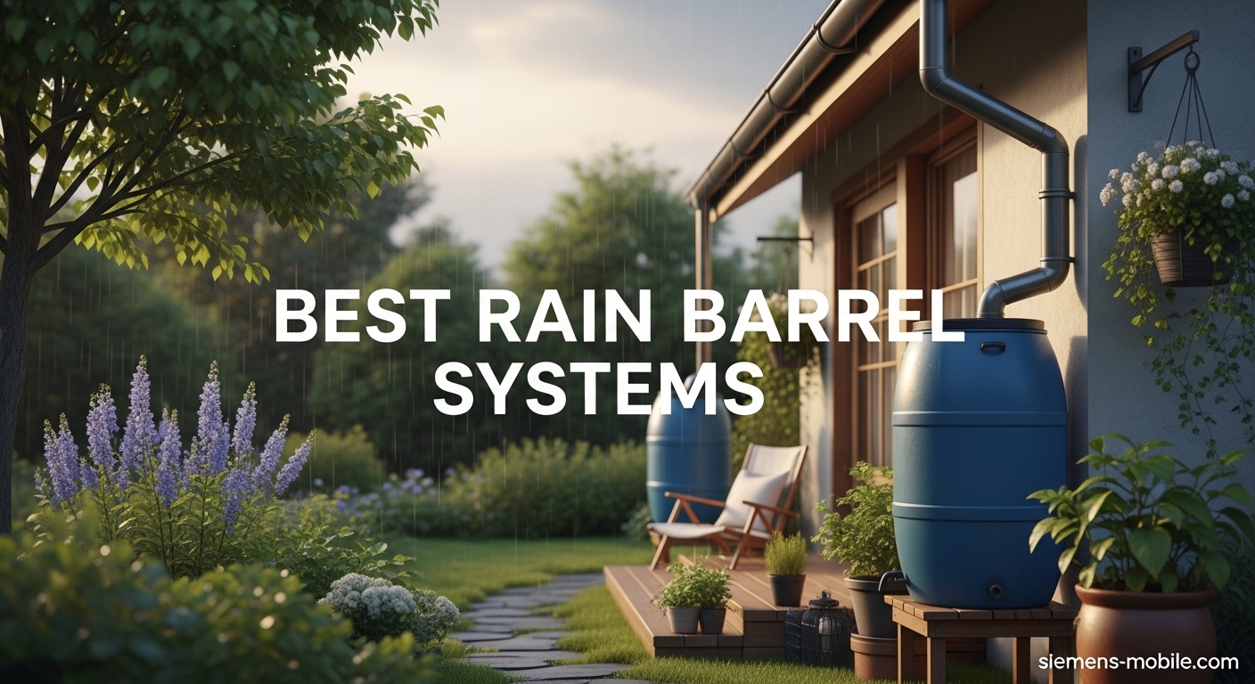Best Rain Barrel Systems
