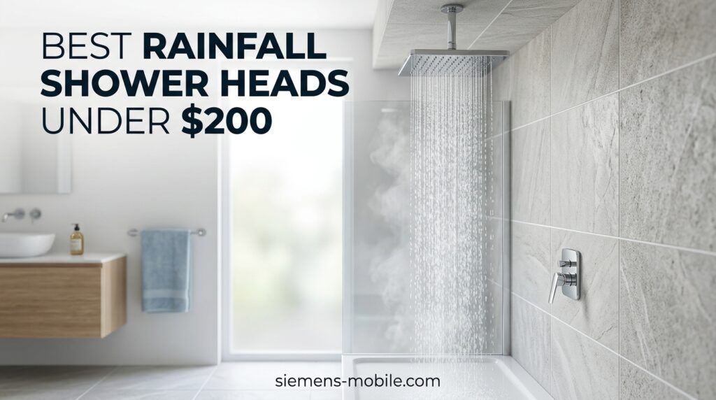Best Rainfall Shower Heads Under $200