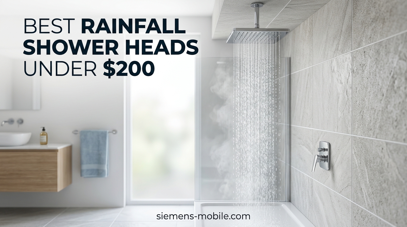 Best Rainfall Shower Heads Under $200