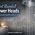 Best Rainfall Shower Heads for Small Bathrooms