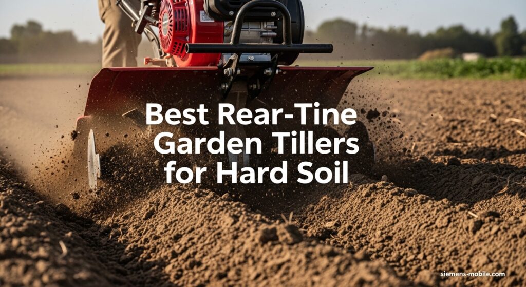 Best Rear-Tine Garden Tillers for Hard Soil
