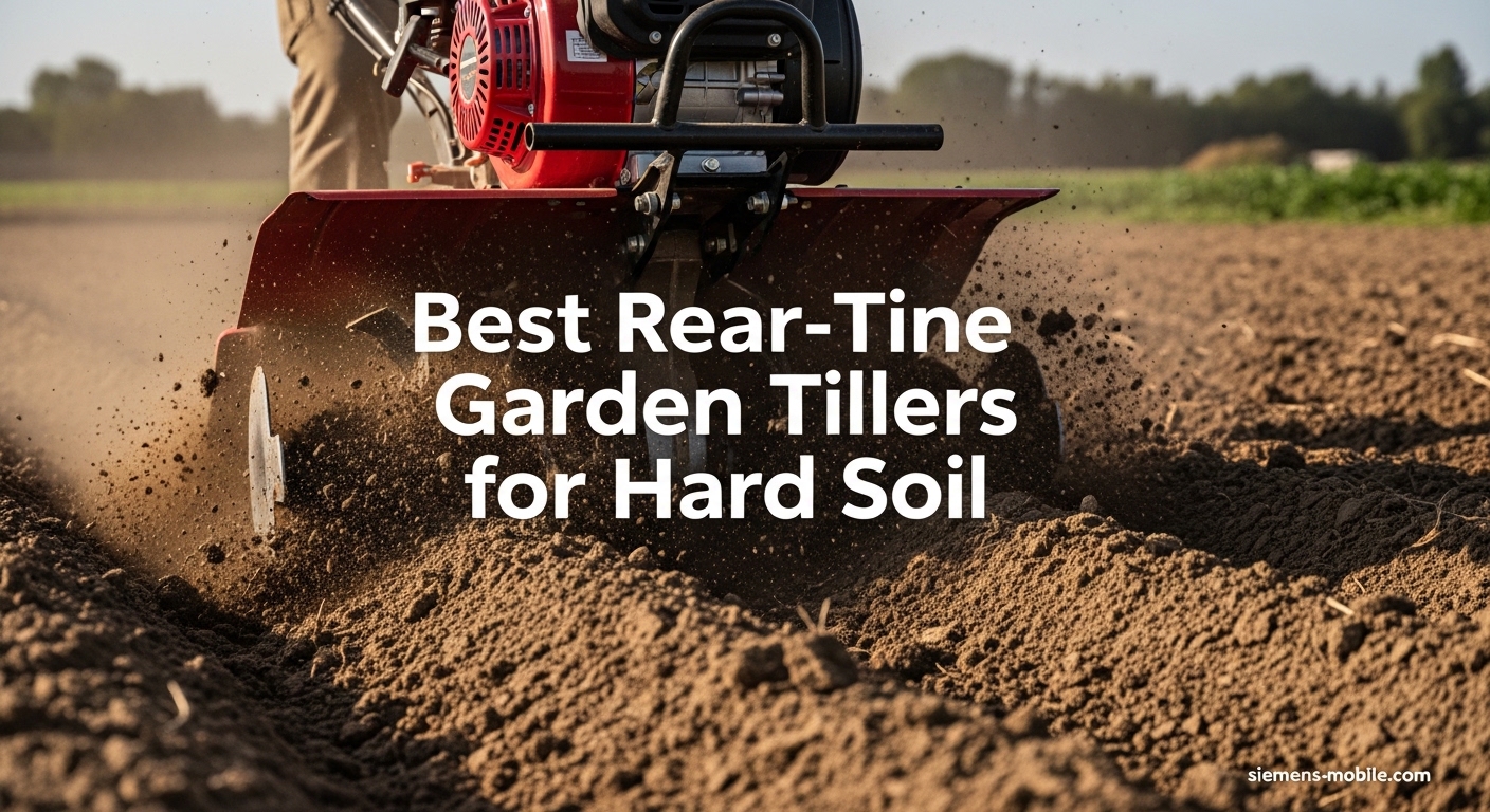 Best Rear-Tine Garden Tillers for Hard Soil