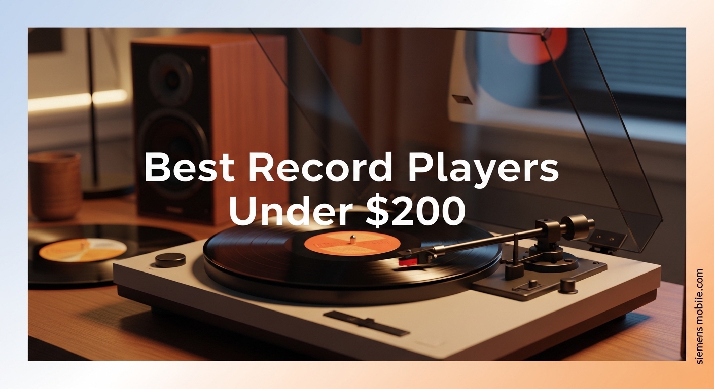Best Record Players Under $200