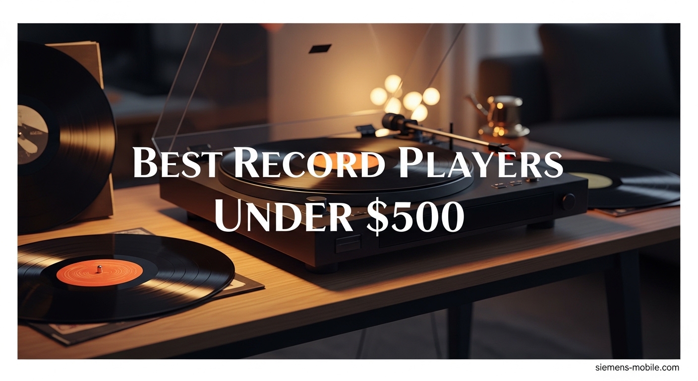 Best Record Players Under $500