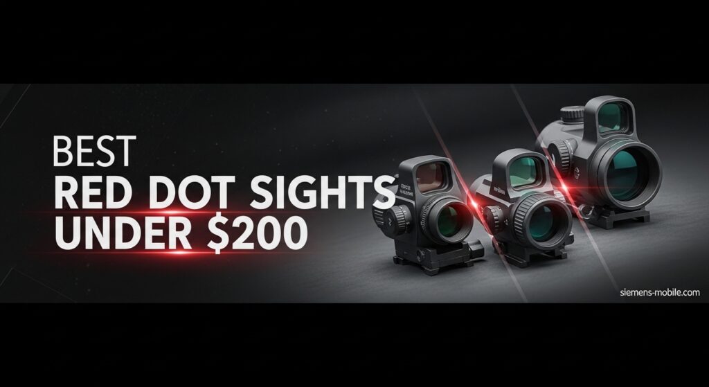 Best Red Dot Sights Under $200