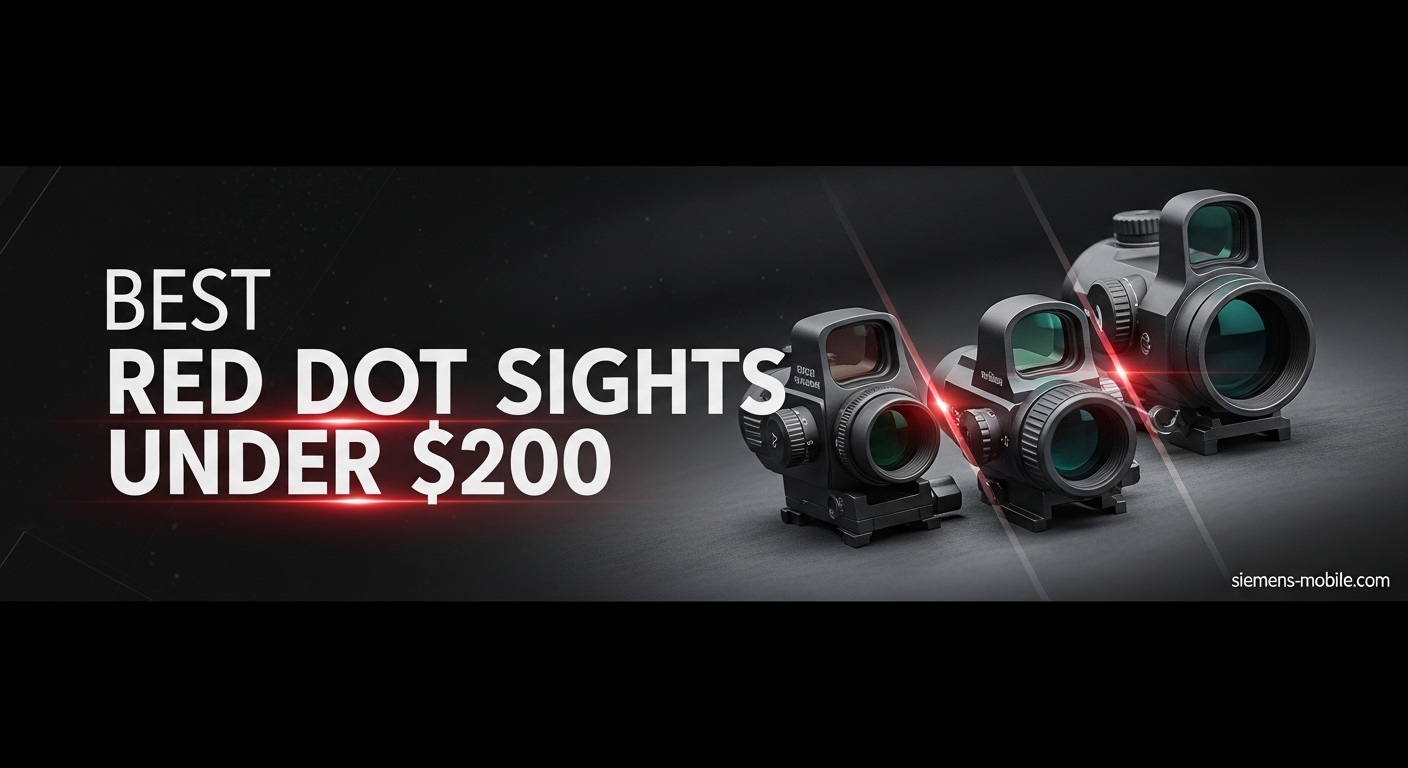 Best Red Dot Sights Under $200