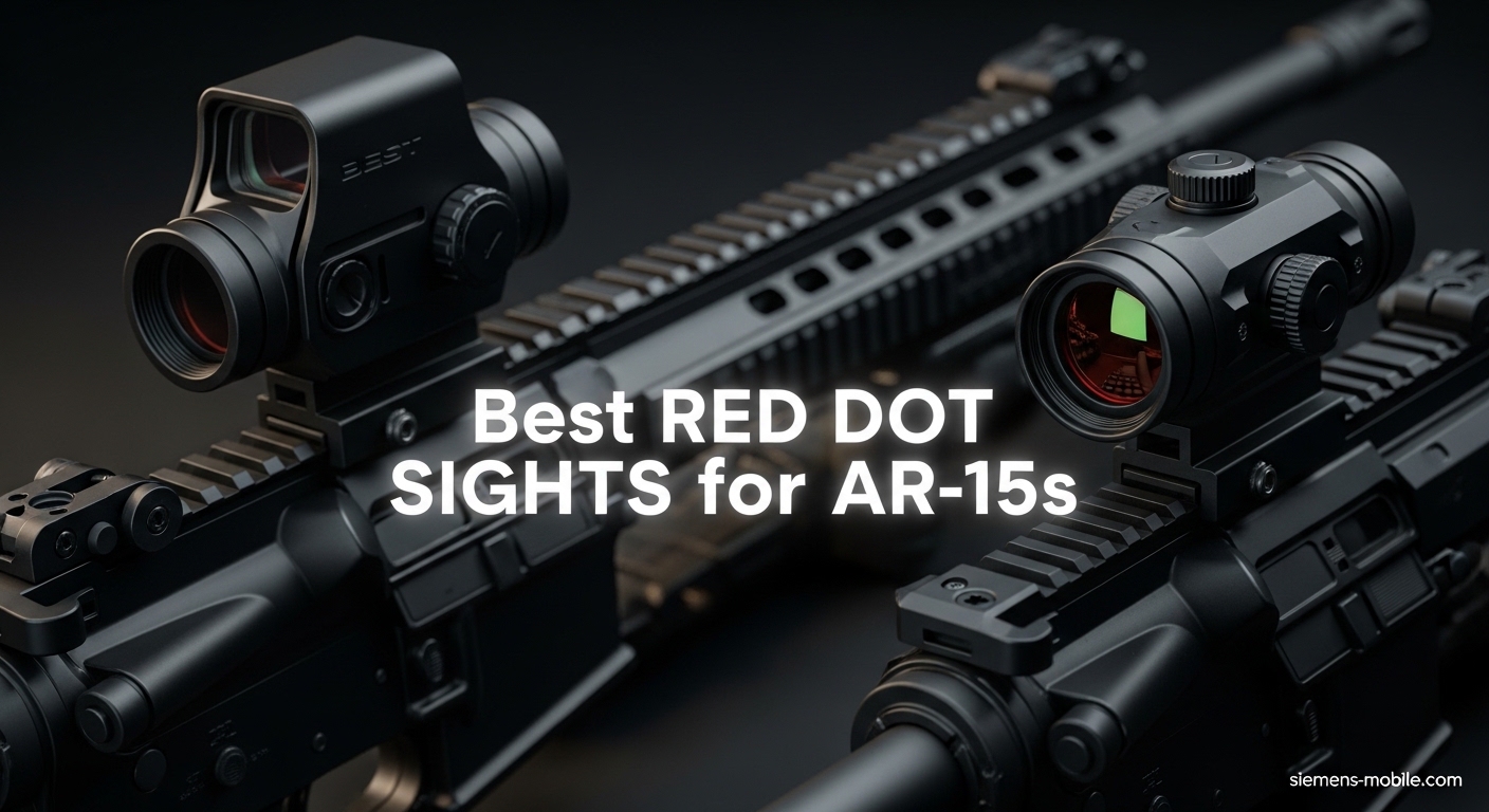 Best Red Dot Sights for AR-15s