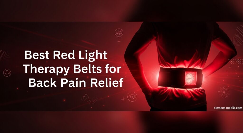 Best Red Light Therapy Belts for Back Pain Relief