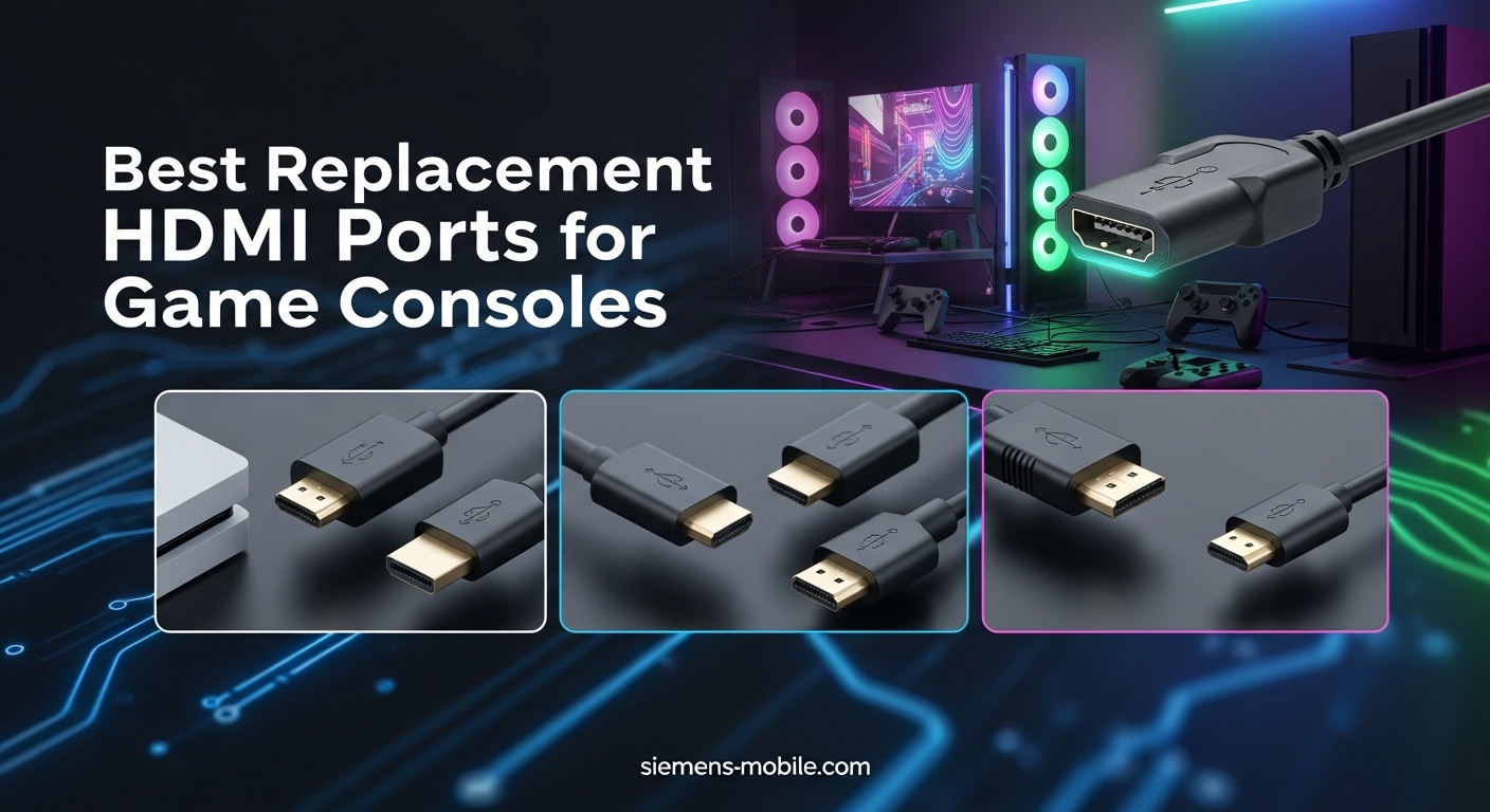 Best Replacement HDMI Ports for Game Consoles