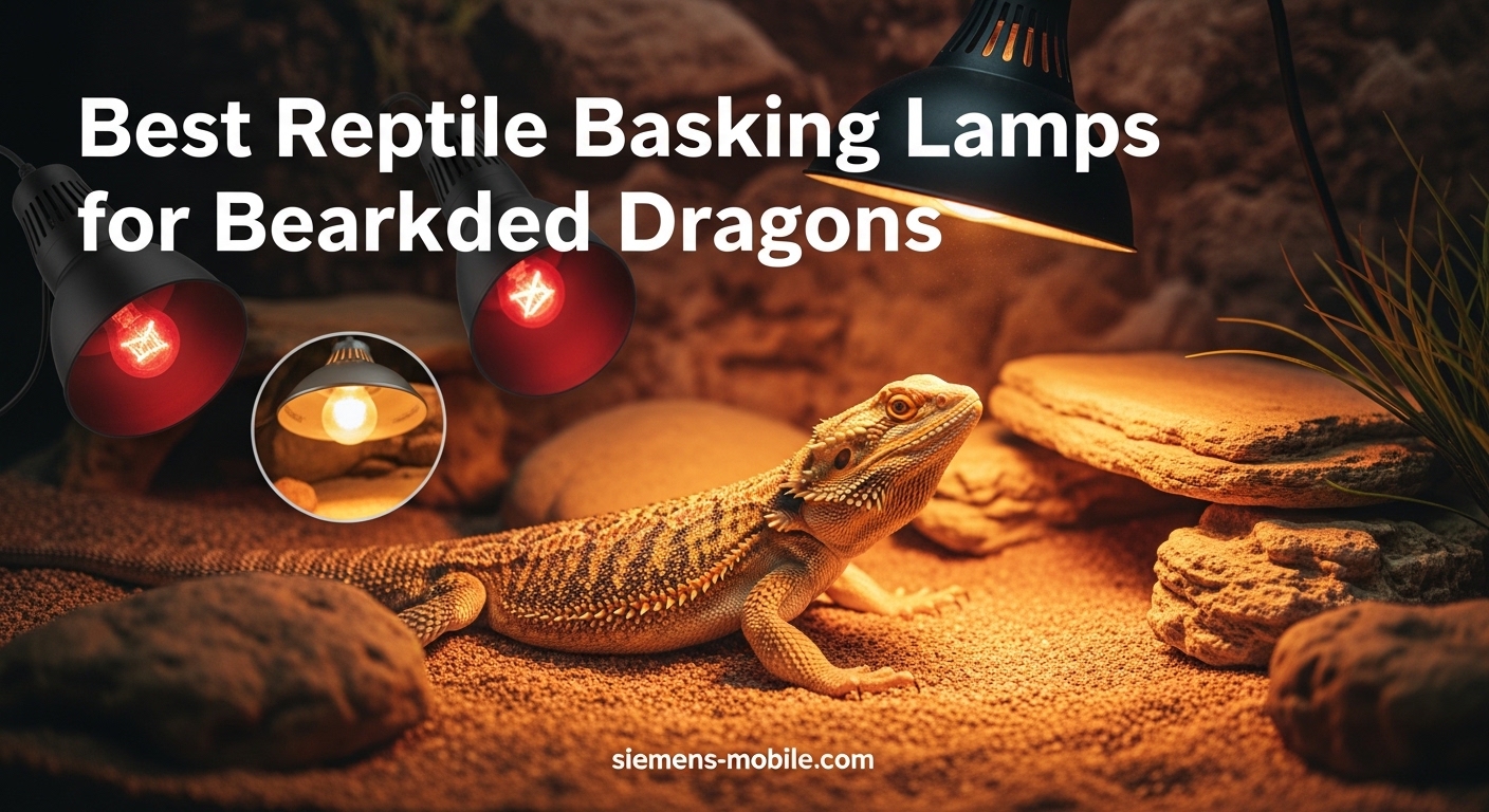 Best Reptile Basking Lamps for Bearded Dragons