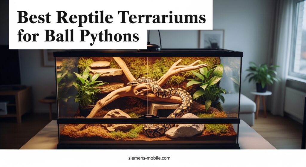 Best Reptile Terrariums for Ball Pythons