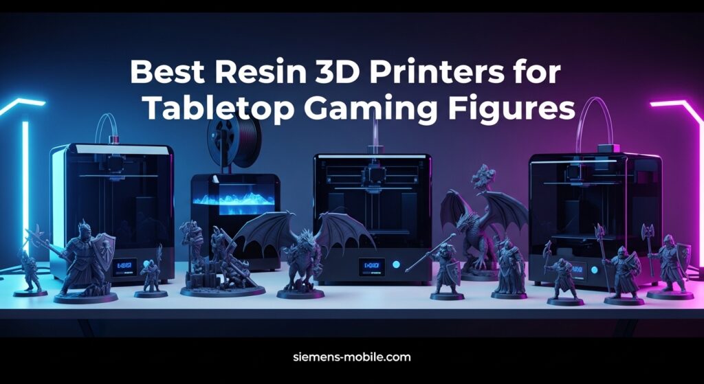Best Resin 3D Printers for Tabletop Gaming Figures