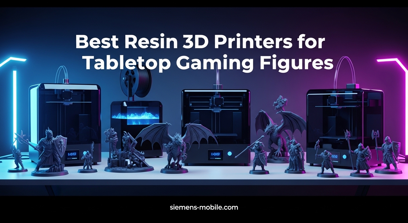 Best Resin 3D Printers for Tabletop Gaming Figures