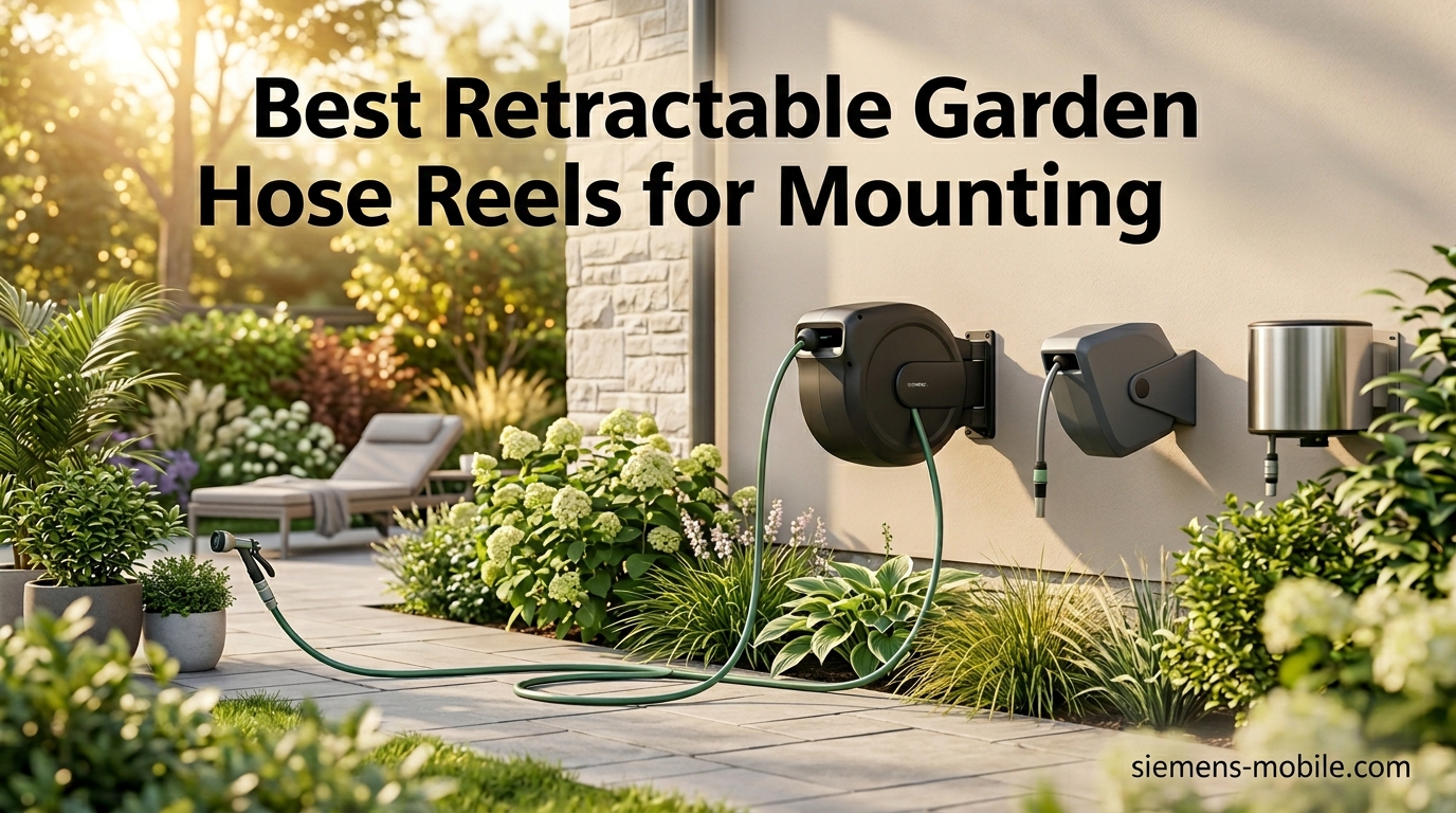 Best Retractable Garden Hose Reels for Wall Mounting
