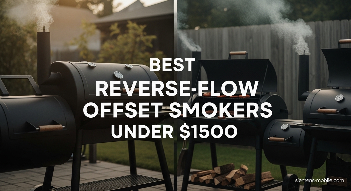 8 Best Reverse Flow Offset Smokers Under $1500 (April 2026) reviews