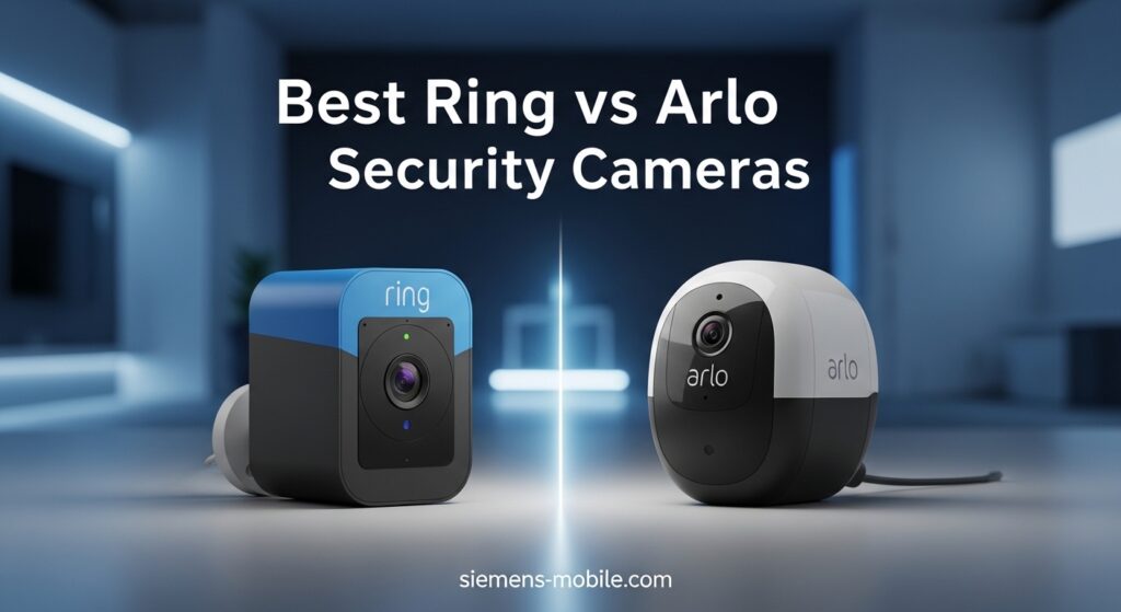 Best Ring vs Arlo Security Cameras