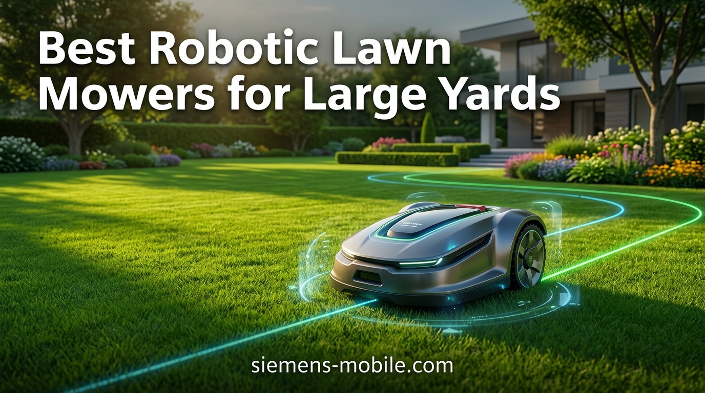 Best Robotic Lawn Mowers for Large Yards