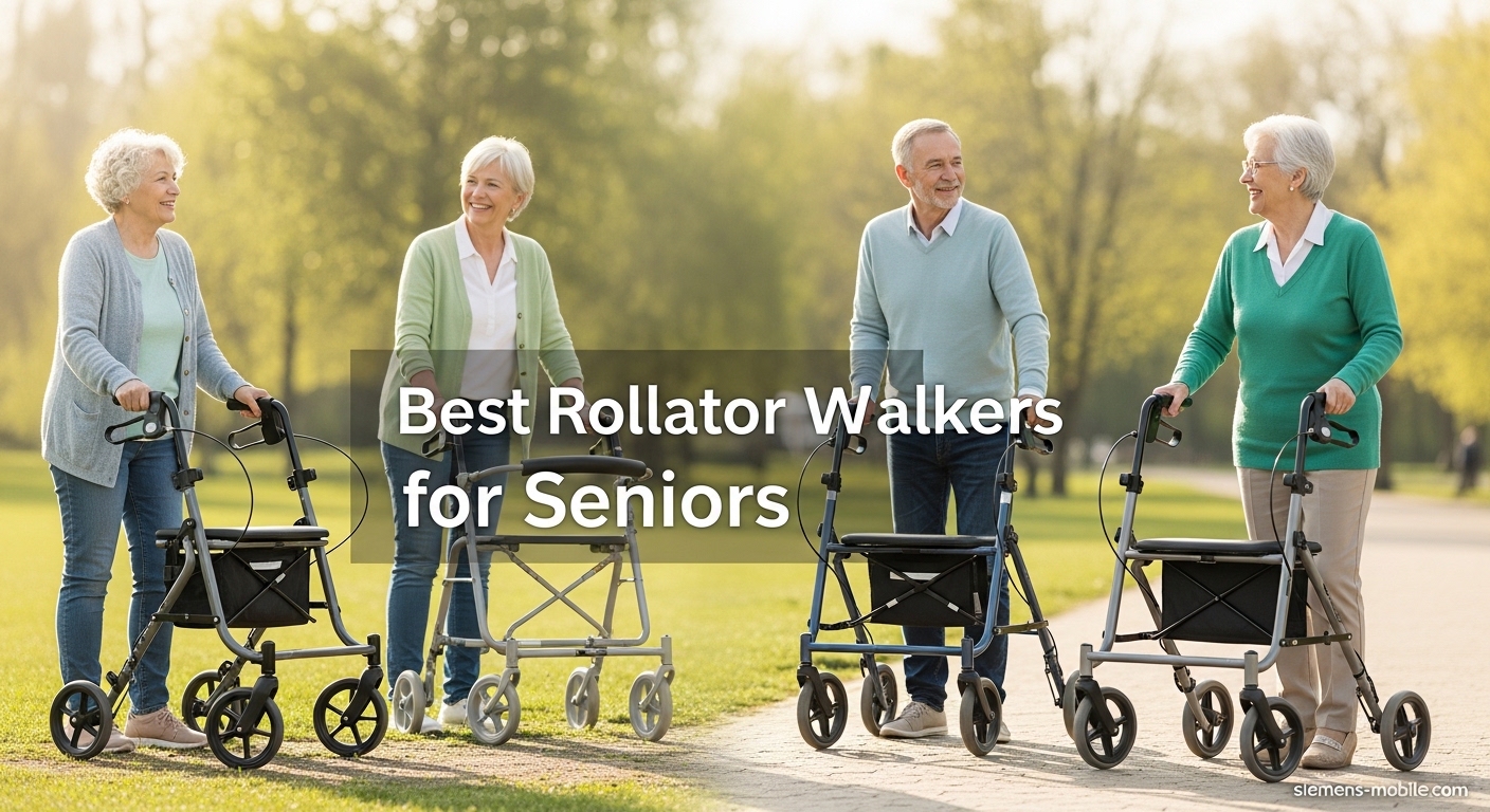Best Rollator Walkers for Seniors