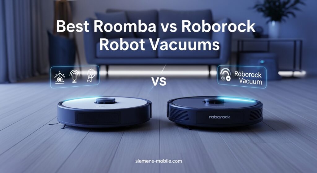 Best Roomba vs Roborock Robot Vacuums