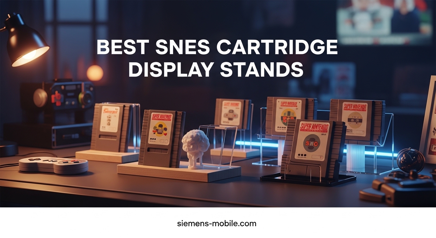 Best SNES Cartridge Display Stands