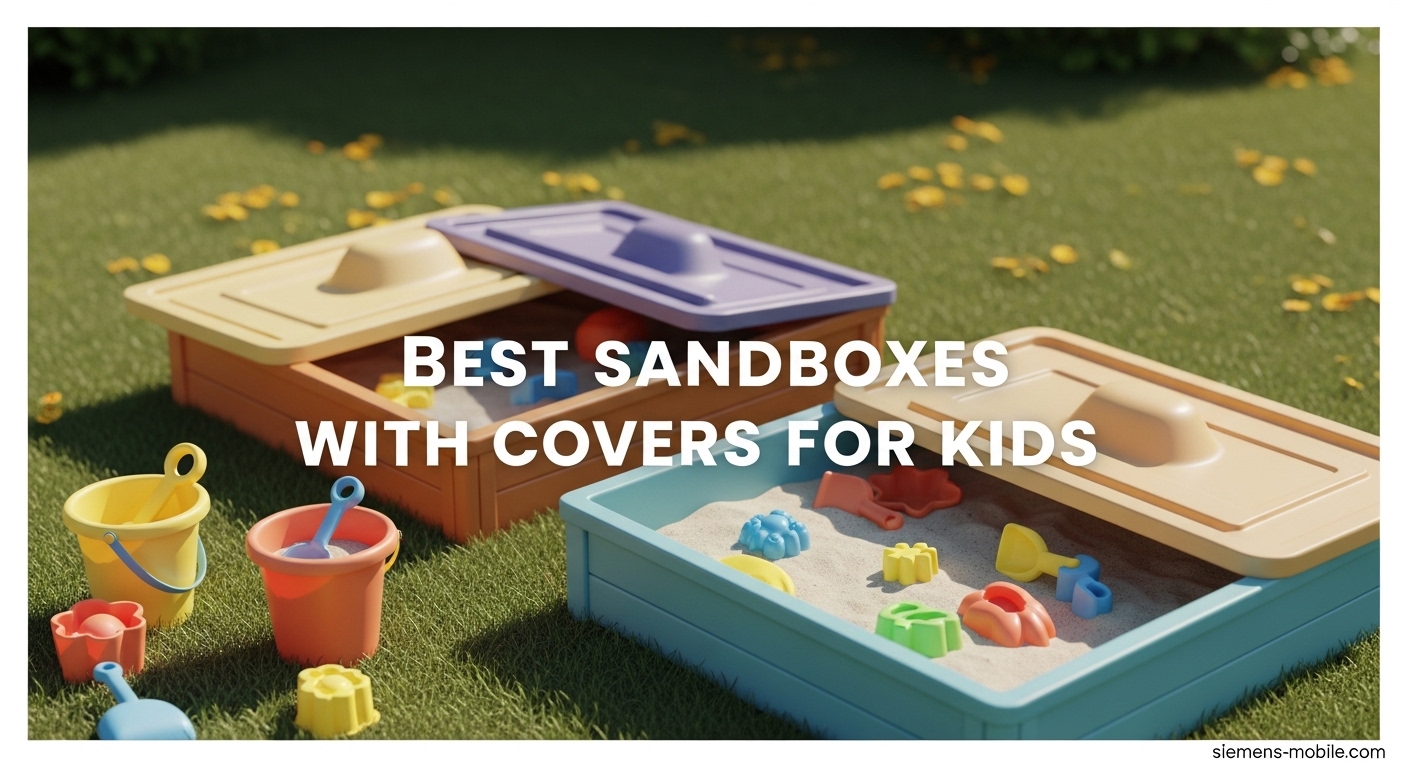 Best Sandboxes with Covers for Kids