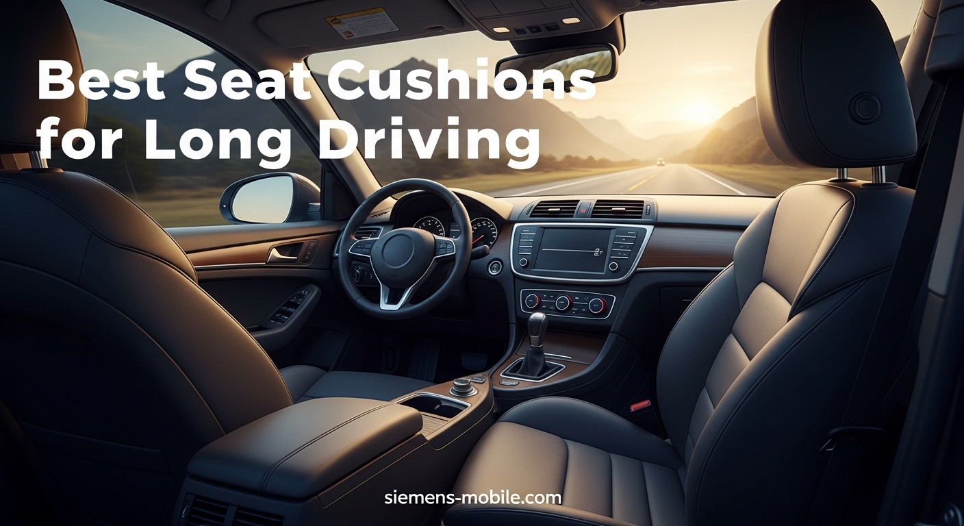Best Seat Cushions for Long Driving