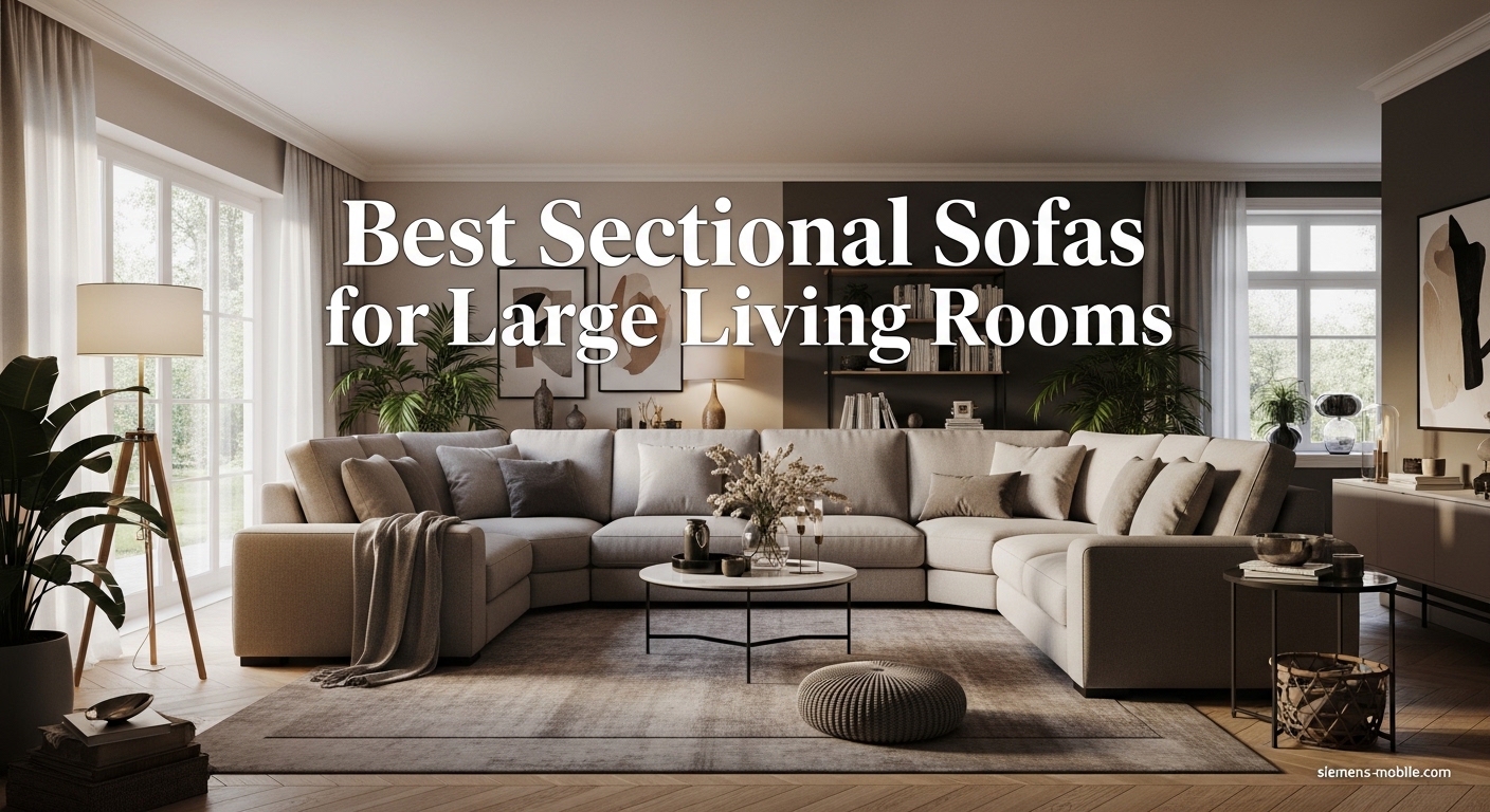 Best Sectional Sofas for Large Living Rooms