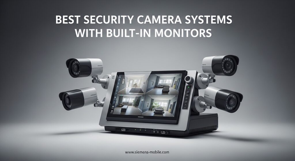Best Security Camera Systems with Built-In Monitors