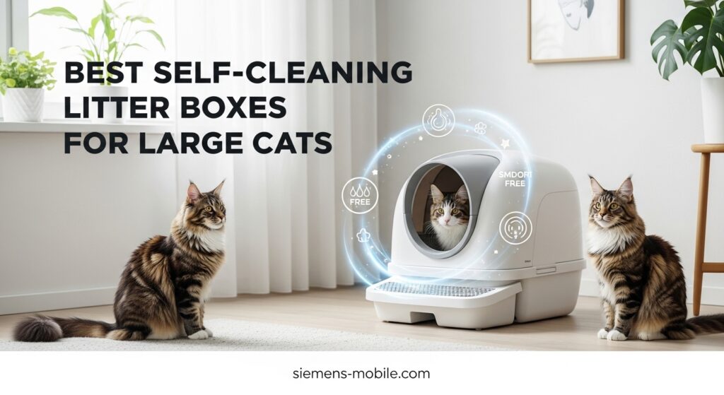 Best Self-Cleaning Litter Boxes for Large Cats