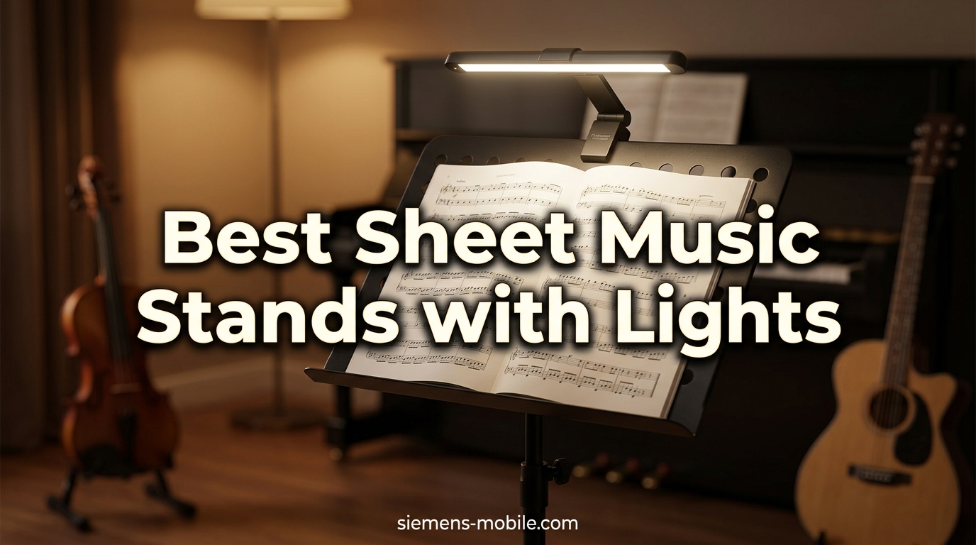 Best Sheet Music Stands with Lights