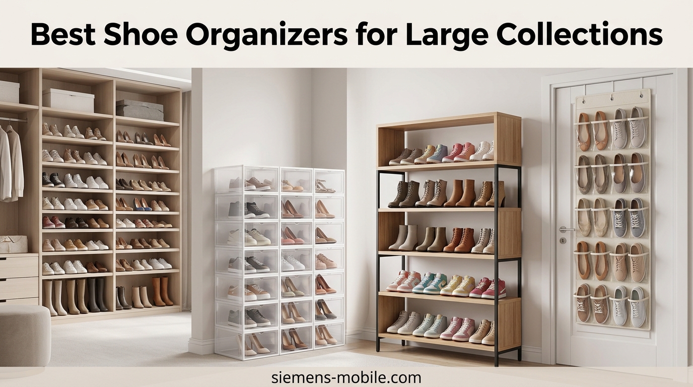 Best Shoe Organizers for Large Collections