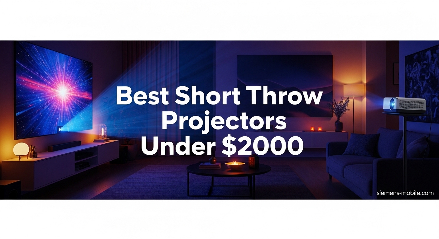 Best Short Throw Projectors Under $2000