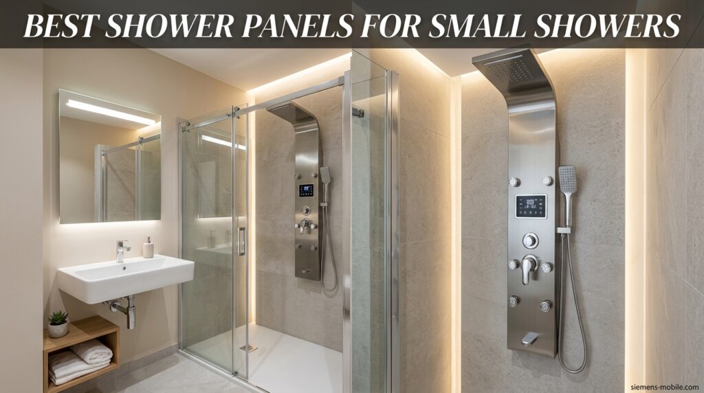 Best Shower Panels for Small Showers