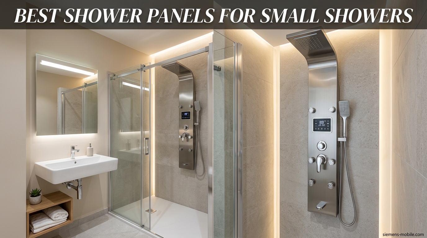 Best Shower Panels for Small Showers