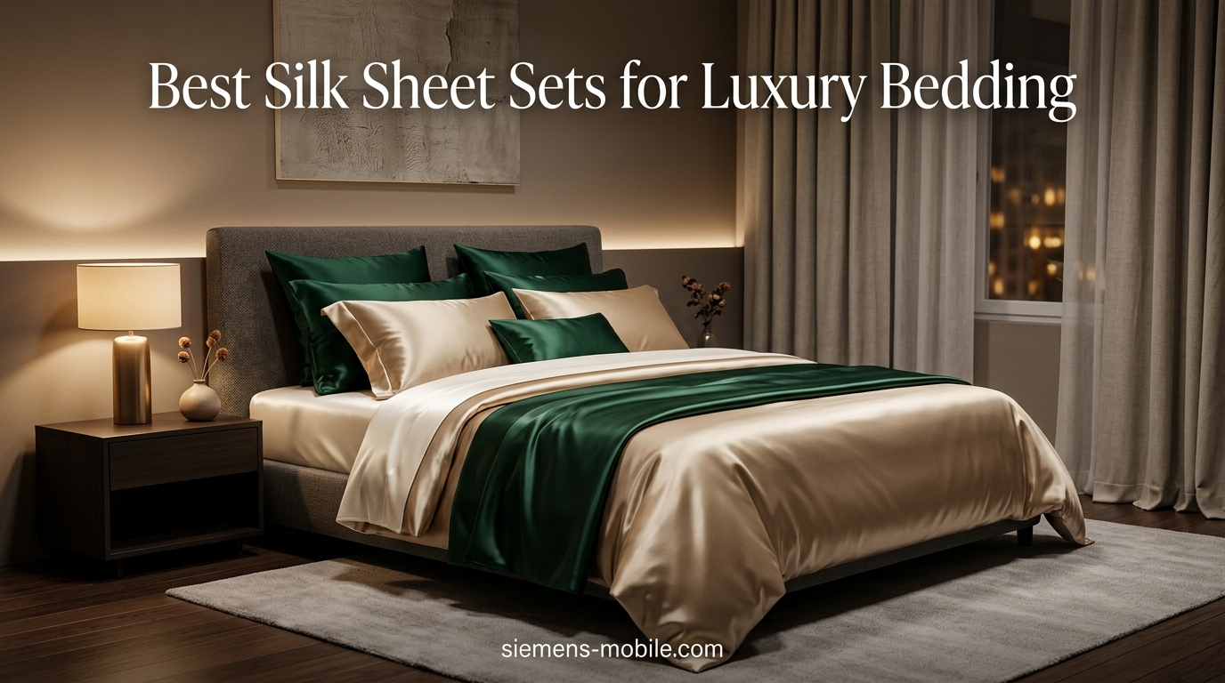 Best Silk Sheet Sets for Luxury Bedding