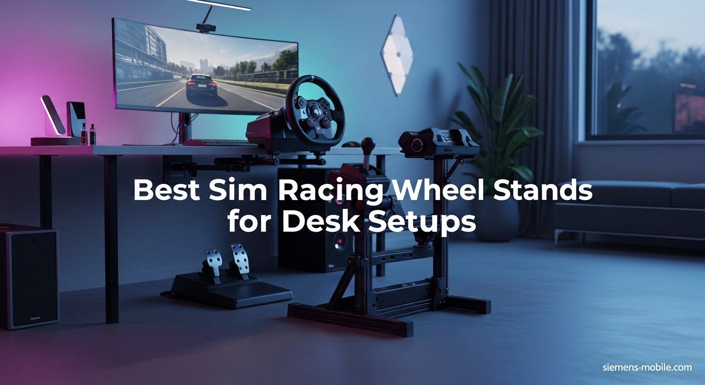 Best Sim Racing Wheel Stands for Desk Setups