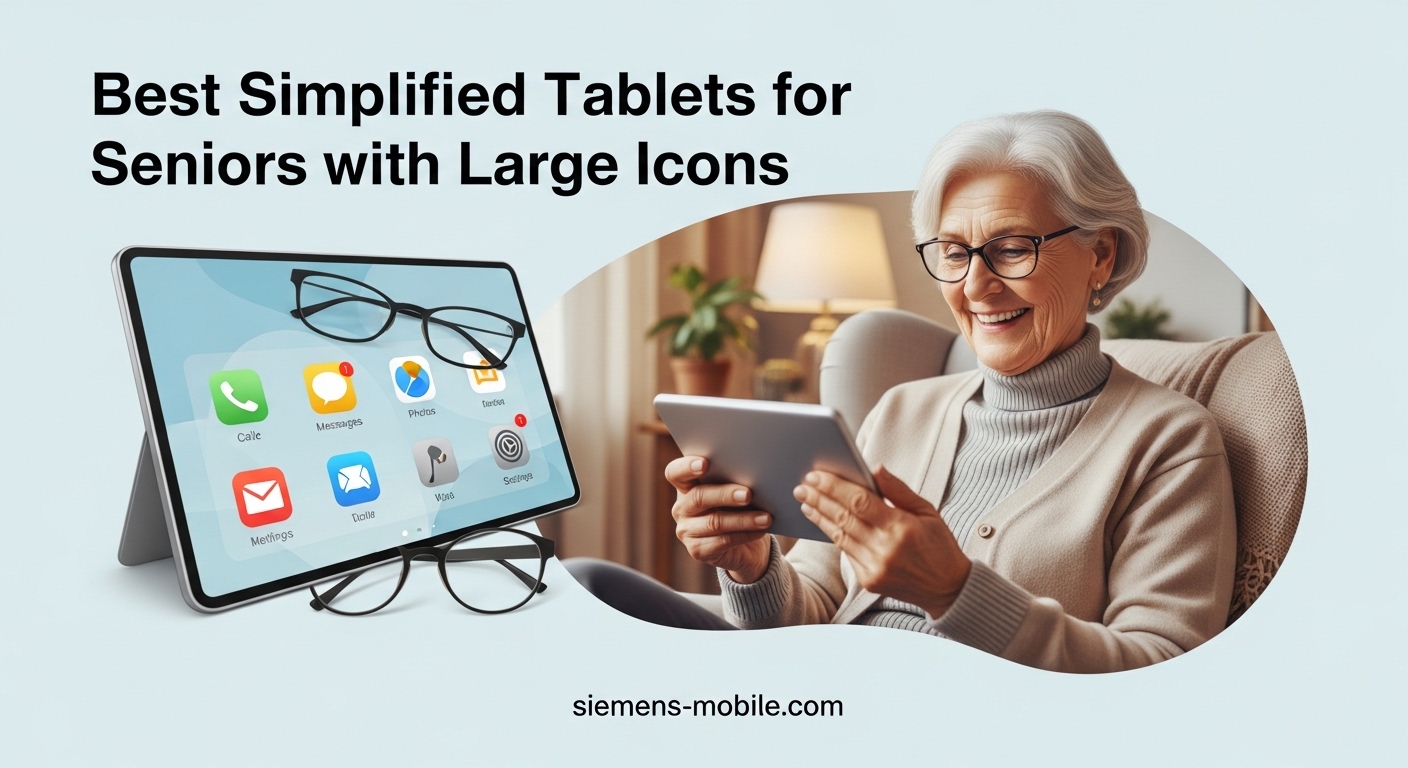 Best Simplified Tablets for Seniors with Large Icons