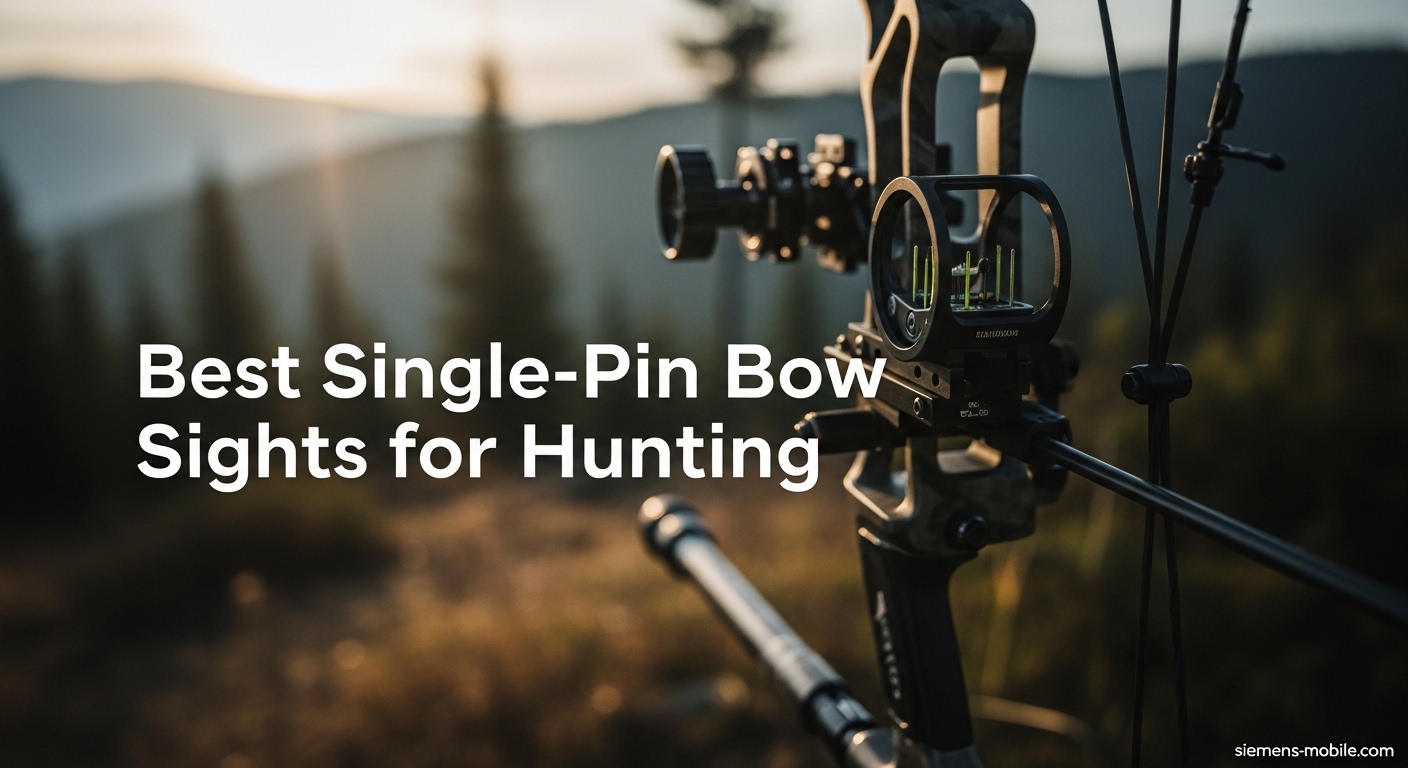 Best Single-Pin Bow Sights for Hunting