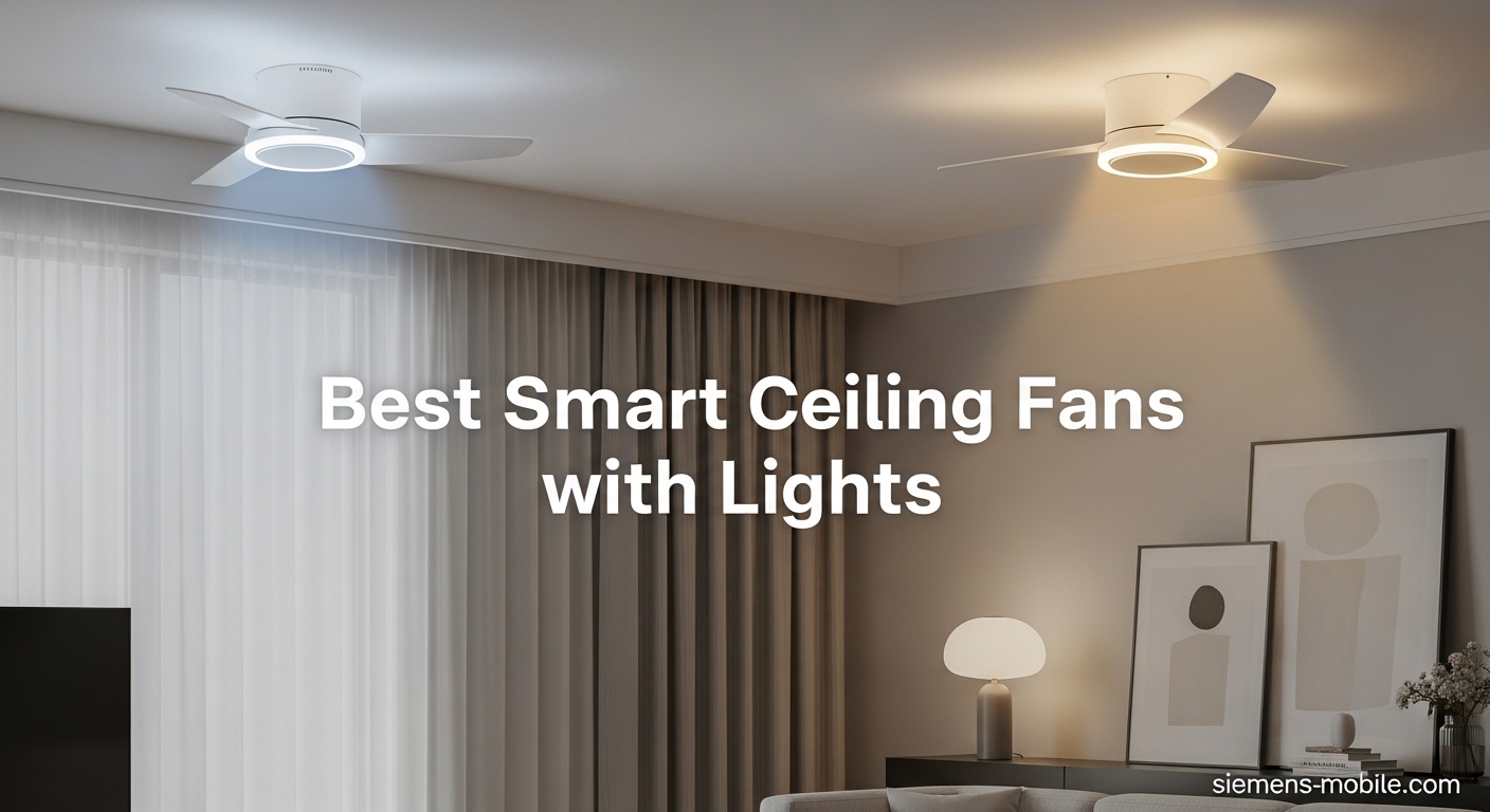Best Smart Ceiling Fans with Lights