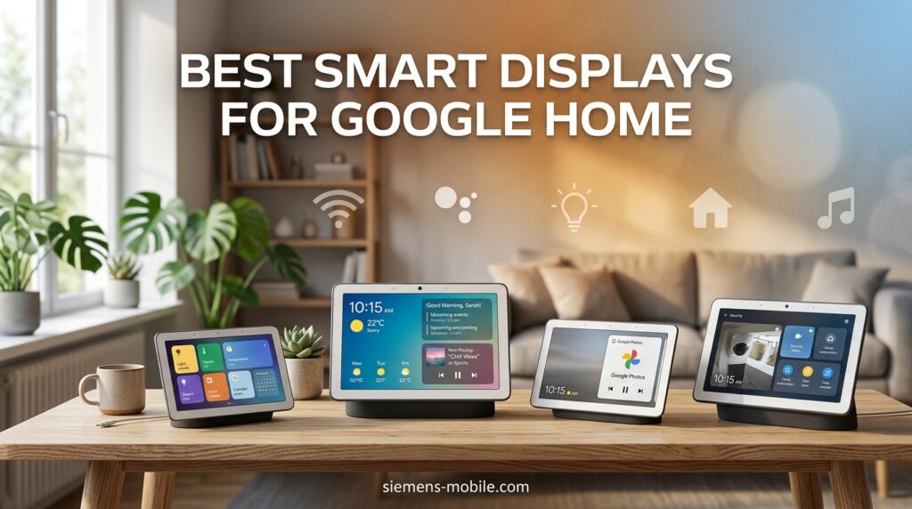 Best Smart Displays for Google Home